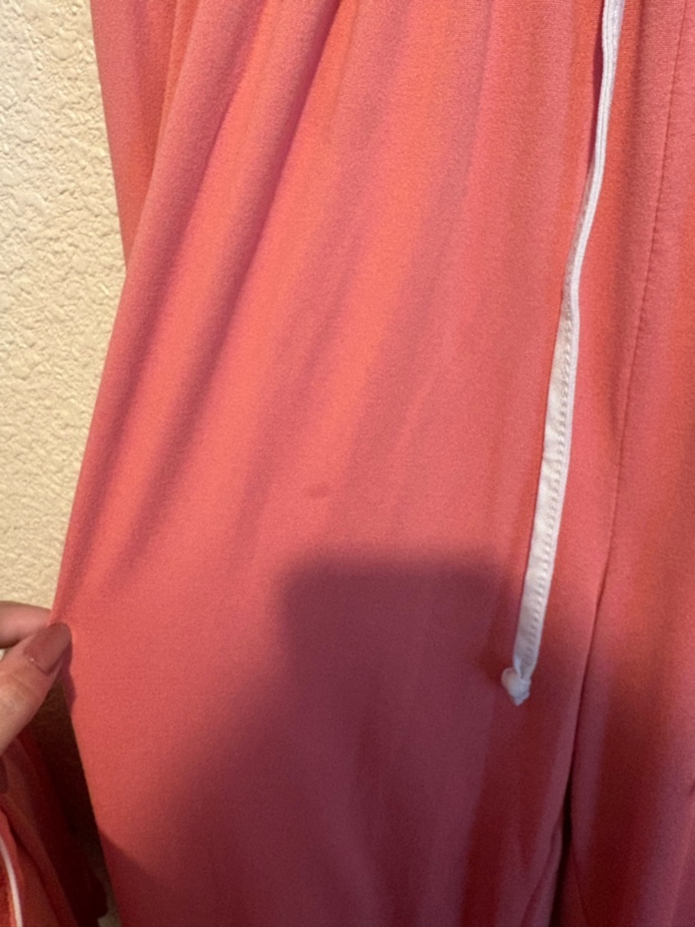 Tart Intimates Coral Short-Sleeve Pajama Set with White Trim - Picture 6 of 6